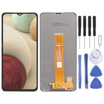 Visas skystųjų kristalų ekrano ir skaitmeninimo įrenginio komplektas, skirtas Samsung Galaxy A12/A12 Nacho/A02 SM-A125 SM-A127 SM-A022 beige