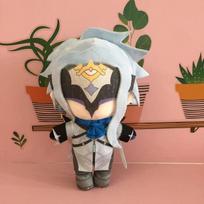 Anime The Doctor II Dottore mielas pliušinis žaislas, 20 cm animacinio filmo Cosplay kimšta pagalvė, gimtadienio dovana vaikams Dottore
