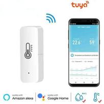 Wifi Smart Temperature Drėgmės jutiklis Vidinis Lauko Higrometras Termometras Detektorius Alexa Google Home SmartLife WIFI Version