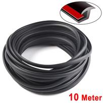 Fender Flare Protector Automobilio rato apsauga 10M rato arkos dangtelio tarpo sandarinimo juostelė, atspari vandeniui nuo dulkių gumos formavimo apdailos sandarikliai 10m juoda