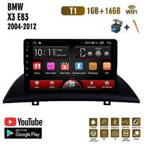 Belaidis automobilio radijas, skirtas BMW X3 E83 2004-2012 automobiliniam daugialypės terpės grotuvui GPS navigacijos galvutės blokas WIFI 1+16GB
