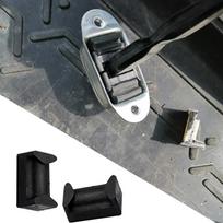 4 vnt. NAUJI automobilio durelių tikrinimo dirželio ribotuvo remonto rinkinio kamštis, tvirtas nailonas, skirtas Nissan X-Trail T31 2007 2008 2009 2010 2011 2012 2013 m.