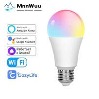 15 W WiFi išmanioji lemputė CozyLife APP E27 LED išmanioji lemputė veikia su Alexa Google Home Yandex Alice 85-265V RGBCW pritemdomu laikmačiu 1 Pcs  CozyLife Bulb