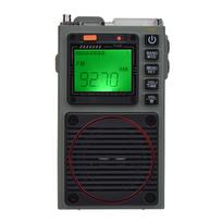 FM radijo skaitmeninis nešiojamas stereo garsiakalbis MP3 garso grotuvas Aukštos kokybės garso kokybė juoda