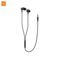 „Xiaomi“ į ausis įdedamos stūmoklinės ausinės, žemos dažnio laidinės 3,5 mm sportinės ausinės su mikrofonu
