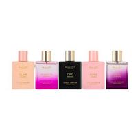 Moteriško parfuminio vandens rinkinys (5 x 100 ml), Glam, Senorita, generalinis direktorius, Rose & Date kvepalų rinkinys, Bella Vita