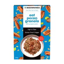 Avižų granola su pekano riešutais, be glitimo | The Beginnings (200 g)
