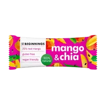 Mango ir čija (chia) sėklų batonėlis, be glitimo | The Beginnings (40 g)