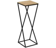 Gėlių stovas 70x24 cm juodas