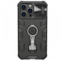 Juodas dėklas "Nillkin CamShield Armor Pro" telefonui Apple iPhone 14 Pro Max