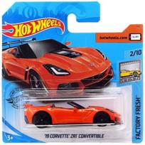 Hot Wheels Mainline Modeliukas 19 Corvette ZR1 Convertible orange