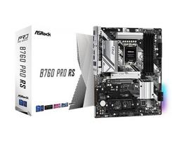 ASROCK B760 Pro RS s1700 Motherboard with 4 DDR5 slots, DisplayPort, HDMI, embedded DisplayPort, M.2, ATX form factor