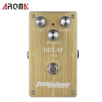 „Aroma ADL-1 Delay“ elektrinės gitaros efekto pedalas, aliuminio lydinio korpusas, tikras aplinkkelis