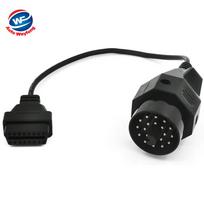Naujas OBD OBD II adapteris BMW 20 kontaktų OBD2 16 PIN e36 e39 X5 Z3 BMW laidams ir jungtims