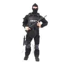 12 colių 1/6 armijos kovinės dykumos ACU kareivio veiksmo figūrėlės modelis žaislai C 30cm juoda