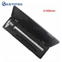 0–300 mm 12 colių 0,01 mm skaitmeninio apkabos liniuotės matuoklis / colio elektroninis nerūdijančio plieno vernierinis apkaba