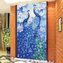 HUACAN specialios formos deimantinis deimantinis povas gyvūnas 5D DIY deimantinis siuvinėjimas 40*90 cm