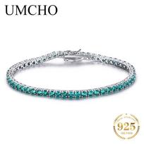 UMCHO 8,1 ct prabangi smaragdinė apyrankė smaragdas
