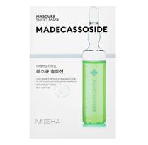 MISSHA Mascure Sheet Mask Madecassoside Rescue Solution 27 ml * 10 lakštų