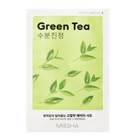 MISSHA Airy Fit Sheet Mask Green Tea 19g * 10 Lakštų