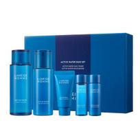 LANEIGE Homme Active Water Duo rinkinys (tonikas + drėkiklis + putų valiklis)