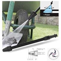 Turbo besisukantis purvo pūtimo slėginis plovimo purkštukų valytuvas, skirtas Karcher K2-K7 1pcs juoda