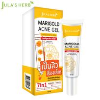 Jula's Herb medetkų gelis nuo spuogų – natūrali medžiaga, turinti daug tritopino, flavonoidų ir saponinų 40 ml – tajų 40 ml geltona