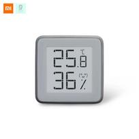 XIAOMI MIAOMIAOCE išmanusis termometro temperatūros drėgmės jutiklis su skaitmeniniu elektroninio rašalo ekranu balta