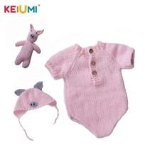 Naujagimio lėlės rūbai, tinkami 23 colių kūdikių lėlėms, kostiumai grynos medvilnės vaikų namams žaisti žaislinės lėlės priedai 17inch rožinė