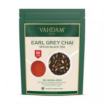 Earl Grey Masala juodoji arbata (100 g), Earl Grey Chai prieskoninė juodoji arbata, VAHDAM