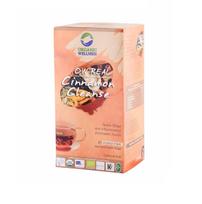 Arbata su cinamonu (25 pak., 1,30 g), Cinamono valymo arbata, ekologiška sveikata
