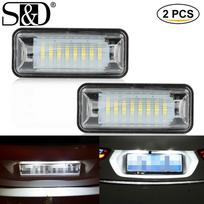 2vnt LED valstybinio numerio apšvietimo lempa, skirta Subaru Forester Impreza Legacy BRZ WRX XV Crosstrek TOYOTA FT86 GT86 Scion FR-S