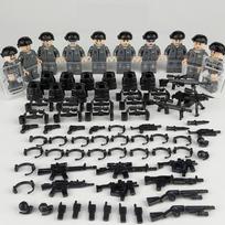 820024 „City SWAT Military Walkie Talkie“ neperšaunamo skydo statybiniai blokai