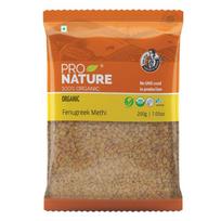 Pro Nature Organic vaistinė ožragė Methi, 200g