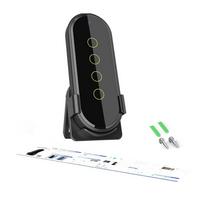 „Tuya Wifi Zigbee Intelligent Wireless Scene“ jutiklinis jungiklis namų šviesos nuotolinio valdymo pultelis 2.5D juoda