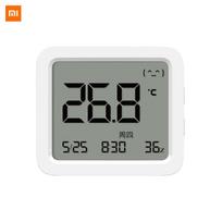 XIAOMI Mijia Bluetooth termometras 3 išmanusis elektrinis skaitmeninis temperatūros ir drėgmės higrometras balta