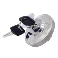 1 komplektas motociklo benzino kuro dujų bako dangčio dangtelio užraktas sidabrinis su 2 raktais, tinkamas Honda Shadow Spirit VT750 DC C2 VLX VT600