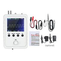 2,4 colio TFT skaitmeninio osciloskopo rinkinys su maitinimo adapteriu ir BNC spaustuko kabelio zondu DS0150 Oscilloscope balta