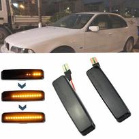 Blykstės dinaminio mirksėjimo indikatoriaus LED posūkio signalo šoninio žymeklio nuosekli lemputė, skirta BMW 5 serijos E39 1995-2003 M5