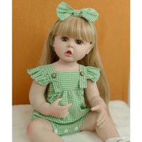 55 CM Baby Reborn viso silikono kūno žaislas, gyvas 22 colių tikroviškas princesės mažylis Art Bebe gimtadienio dovanos vaikams