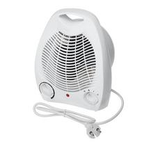 Nešiojamas elektrinis erdvinis šildytuvas su termostatu, 2000 W saugus ir tylus dvigubos paskirties šildytuvo ventiliatorius, skirtas naudoti biuro kambaryje, stalas viduje EU
