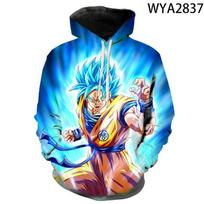 Animacinių filmų anime berniukų mergaičių Vaikų megztiniai su drakonu ilgomis rankovėmis DBZ 3D spausdinti megztiniai megztiniai Vyrai, moterys, vaikiški, gatvės aprangos striukė 5XL