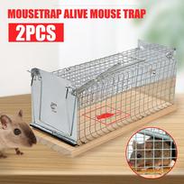 2 vnt. pelių gaudyklė Alive Mouse Trap Living Trap mažas žiurkės narvas 153*60*72mm