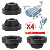 4x oro filtro valiklio buferio korpusas Guminis dangtelis įvorės įvorės tvirtinimas, skirtas A1 S1 A2 A3 8P A6 S6 Q3 8U RS3 TT 036129689B