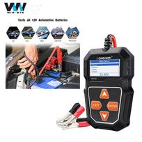 12V automobilio akumuliatoriaus testeris KONNWEI KW208 nuo 100 iki 2000CCA.