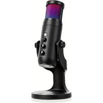 RGB USB žaidimų / internetinių transliacijų kompiuterio mikrofonas, kondensatoriaus darbalaukio dainavimo kompiuterio mikrofonas, dinaminiai širdies formos kryptiniai mikrofonai