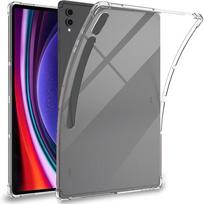 Šarvų dėklas, skirtas Samsung Galaxy Tab S9 TabS9 Ultra FE A9 Plus S9U S9P S9FE 2023 A9+ 2023 A7 Lite A8 A7 S7 FE S8+ 12.4 TPU skaidrus dėklas Tab S9 11inch gryna