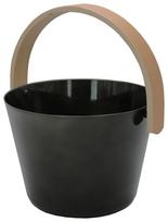 Pirties kubiliukas SAUNIA, 5 l, aliuminio, juodos sp., beržo rankenėlė