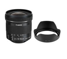 Canon objektyvas EF-S 10-18mm f/4.5-5.6 IS STM + EW-73C blenda