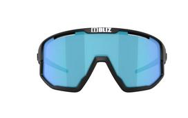 Akiniai Bliz Fusion / matt black, smoke&blue mirr